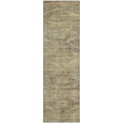 Premium Machine Washable Marasco AMF1631 Global Rug