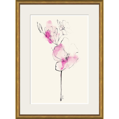 A Study In Pink III Painting by Yuki Osada