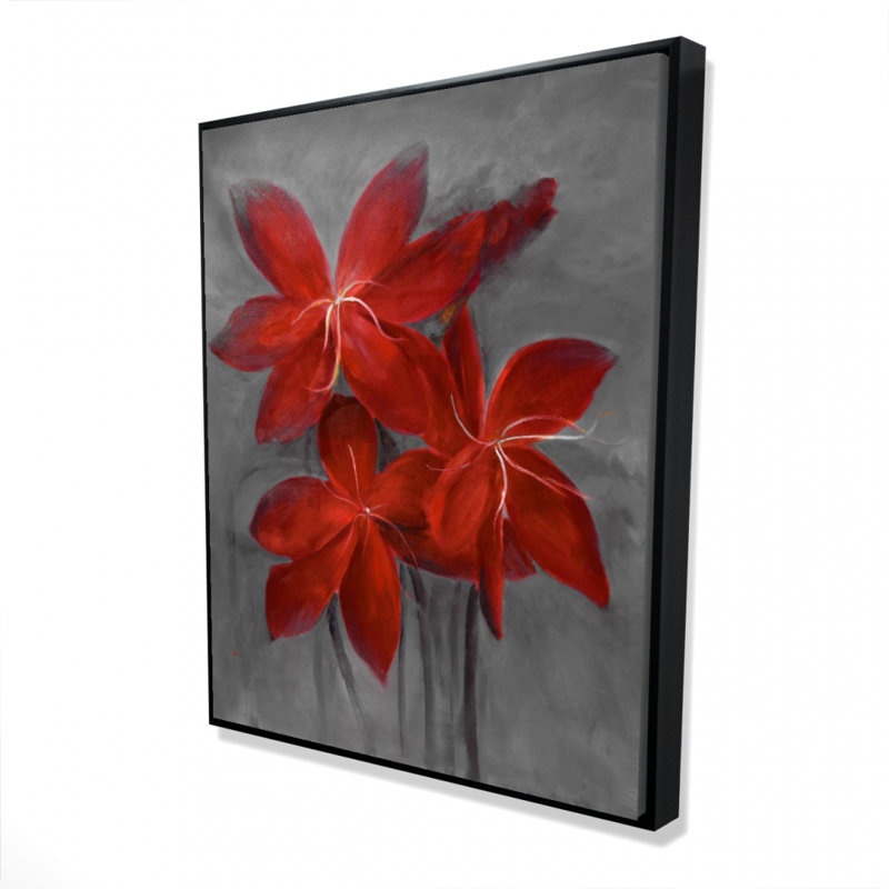 Asiatic Lily Print On Canvas