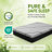 14" Graphene Temperature Regulating Medium Plush Gel Memory Foam Hybrid Pocket Coil Mattress in a Box with CertiPUR-US & OEKO-TEX® Certified-1127081145