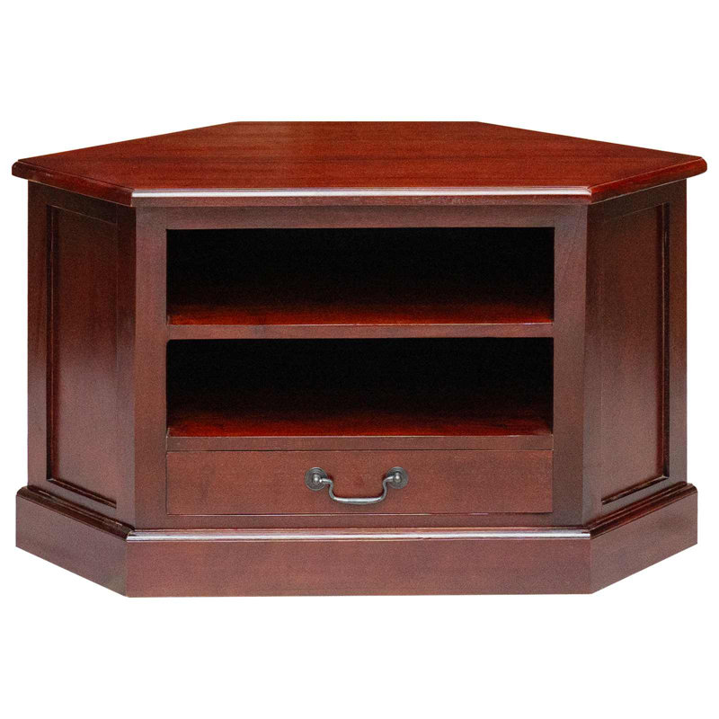 Unfinished TV Stand for TVs up to 88", Brown
