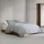 Ensemble de housse de couette en flanelle de coton Calvin Klein Melange-103249136-103249132