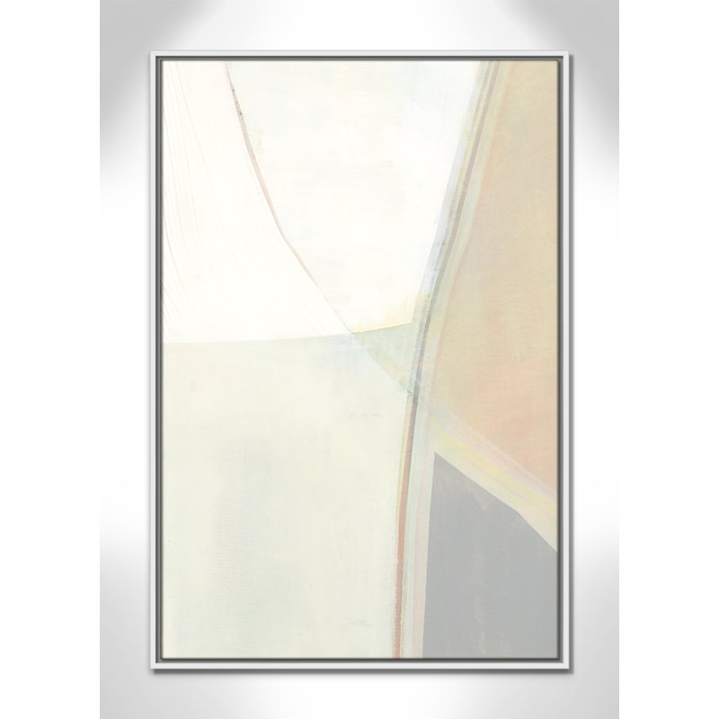 In Neutral II by Cartissi, 37.5" H x 25.5" W x 2" D, White Framed Canvas