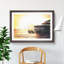 The West Pier on Brighton Beach - Picture Frame Painting Print-56734324-56734325