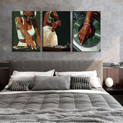 3 Piece Wrapped Canvas Print