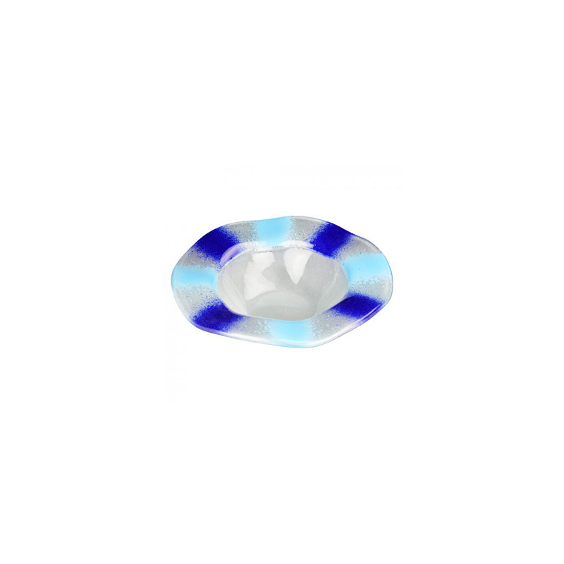 Diamètre de la vaisselle en verre: H 10,5 po: 4 po Bol rond en verre givré