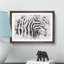 Stripes of the Zebras - Picture Frame Graphic Art Print-56877951-56877954