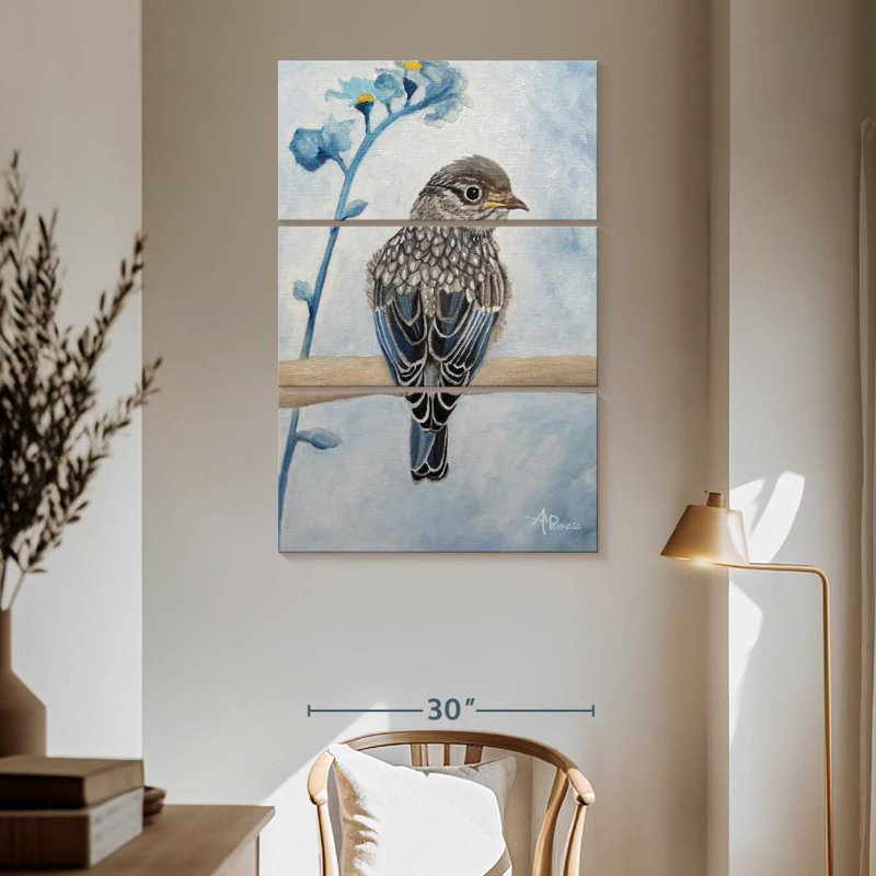 Brampt Perked And Perched, 65" H x 42" W