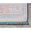 Tapis à motif oriental bleu clair Folmar-86630729