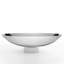 Striations Stainless Steel Fruit Bowl-768396340
