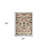 2' X 3' Beige Oriental Power Loom Area Rug