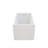 43" Acrylic Soaker Tub, Modern Design, Gloss White, Non-Slip, Fiberglass Reinforced, Comfortable Square Tub 43-Inch White Bathtub With Non-Slip High Gloss, Reinforcement, Shape And Design For Deep