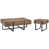 2 Pieces: Coffee Table, End Table