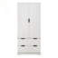 Garde-manger cannelé 72 po avec porte-épices et tiroirs 72 po-134537045