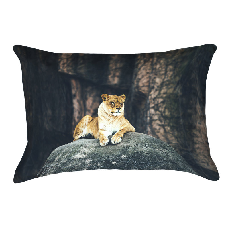 Austin Neill Lioness Rectangular Pillow Cover