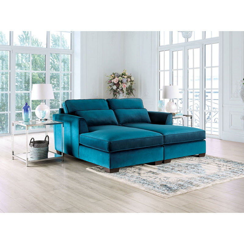 Canapé modulaire contemporain l 78,4 po