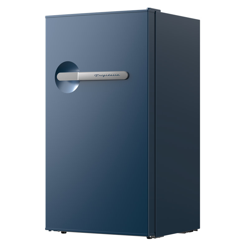 Frigidaire, 3.2 Cu. Ft. Retro Compact Refrigerator, Built-In Side Bottle Opener, Azure
