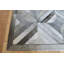Area Cowhide Geometric Area Rug in Gray-1049456723