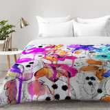 Holly Sharpe Modern & Contemporary Floral Comforter Set