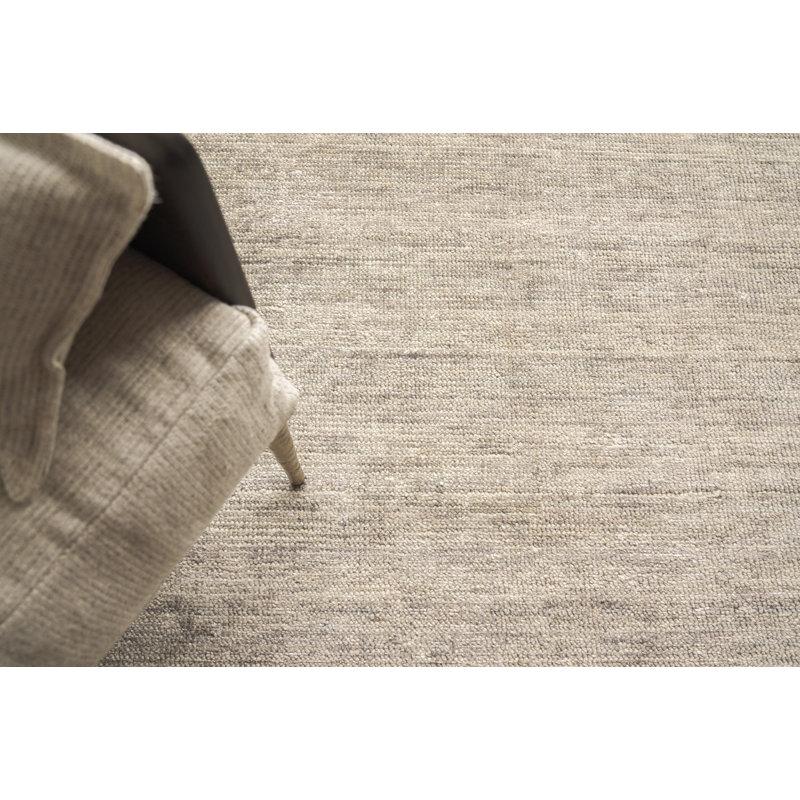 Catalina Hand-Loomed Synthetic Gray Area Rug, Rectangle 12' x 15'