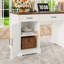 Bureau de direction 55 po avec tiroirs, classeur et prises de courant Clabe-936878502