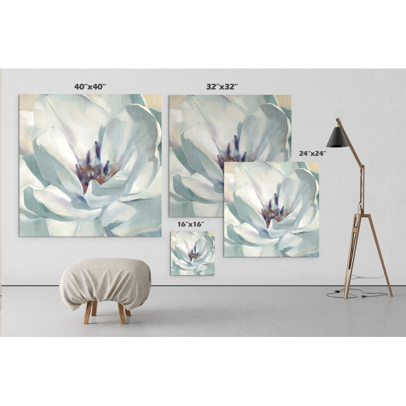 " Iridescent Bloom II ", 40" H x 40" W x 1.5" D