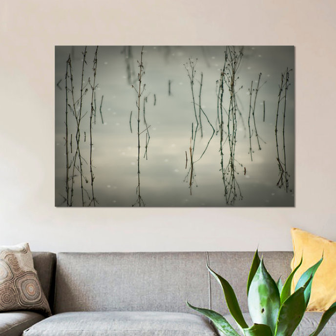 « anches est élevé », reproduction de photo sur toile, H 8 po x l 18 po x P 26 po, Toile avec cadre noir, Pas de tapis