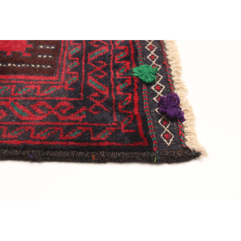 Teimani Red Rug 3'6" x 6'8"