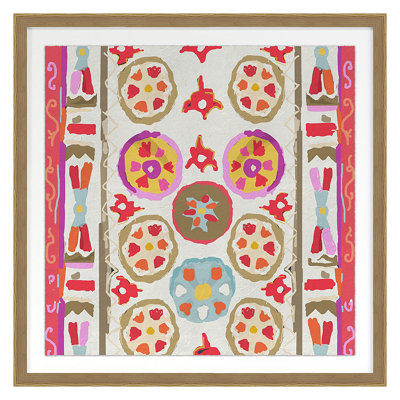 Tribal Cream Print by Dana Gibson