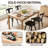 Brannagh 19.3" Wide Modern Scandinavian Solid Wood Dining Chair Y-Shaped Backrest-1083359575