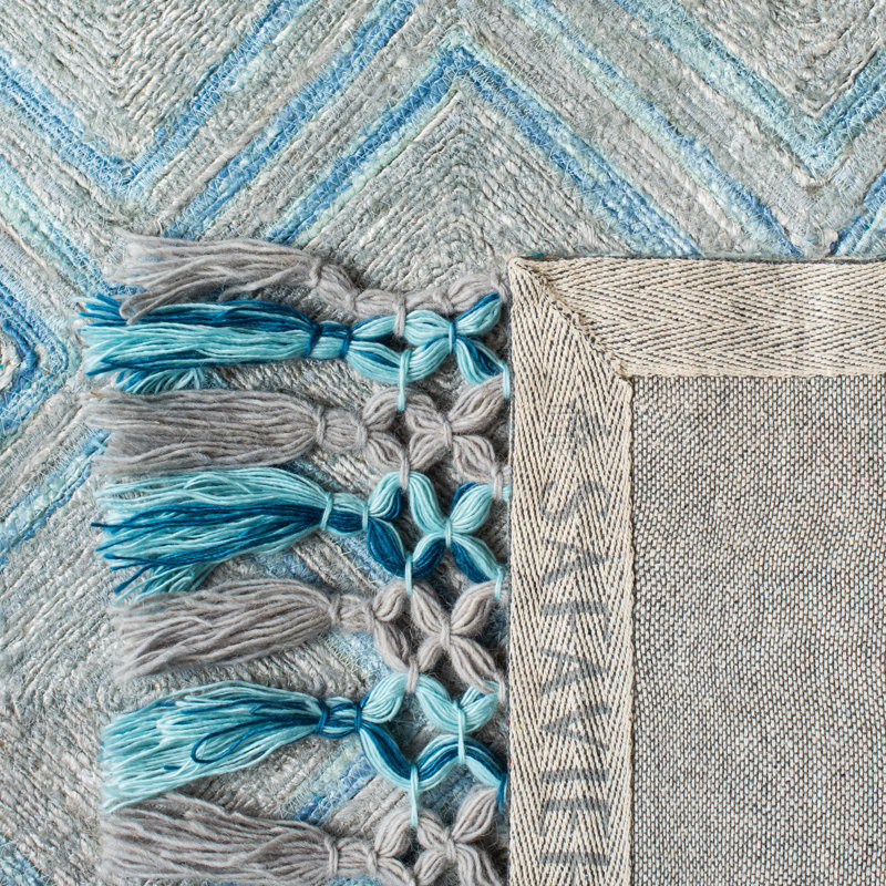 Cummings Hand Tufted Performance Geometric Rug, Rectangle 5' x 8'
