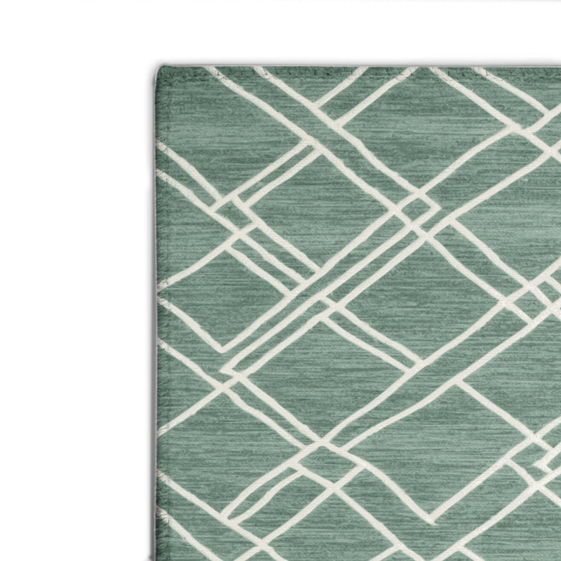 Tapis vert intérieur et extérieur Trellis, Rectangulaire 2 pi x 3 pi