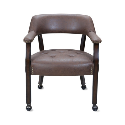 Chaise de conférence en bois