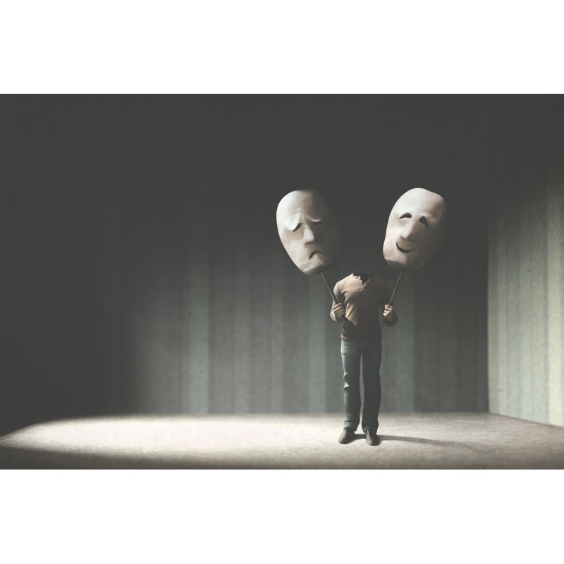 Headless Man by Francescoch - Wrapped Canvas Print, 30cm H x 46cm W x 3.8cm D