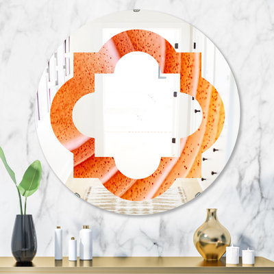 Miroir mural éclectique sans cadre