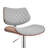 Attie Swivel Adjustable Height Armless Bar Stool with Pedestal Base in Faux Leather and Metal-123457405-123457407