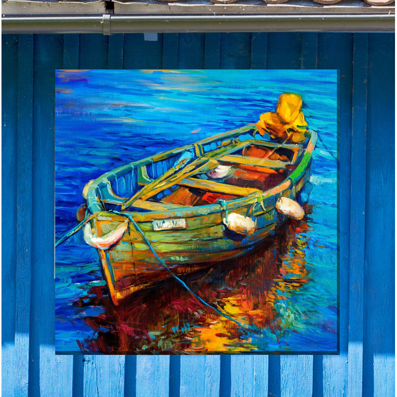 Décoration murale d’extérieur spiro skiff Friedrich