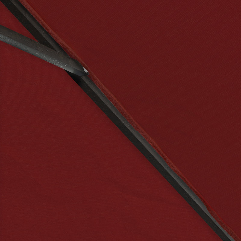 Parasol en porte-à-faux octogonal 9 pi x 9 pi 3 po Hornsea, Rouge - Pacifica