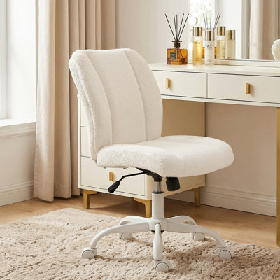 Chaise de bureau de meuble-lavabo avec dossier