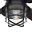 Ventilateur de plafond standard à 4 pales de 52 po avec télécommande et ensemble d'éclairage inclus Port Royale-45298684