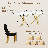 71" Dining Table Set, Modern Dining Table Set With Tempered Glass Tabletop, Velvet Chairs & Gold Metal Legs-1974192319-1974192318