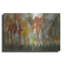 Art mural en métal luxueux «Enchanted Forest» par Silvia Vassileva, 16 po x 12 po