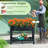 Breakwater Bay Hips Raised Garden Bed Poly Wood Elevated Planter Box W/ Legs & Storage Shelf-1056027811