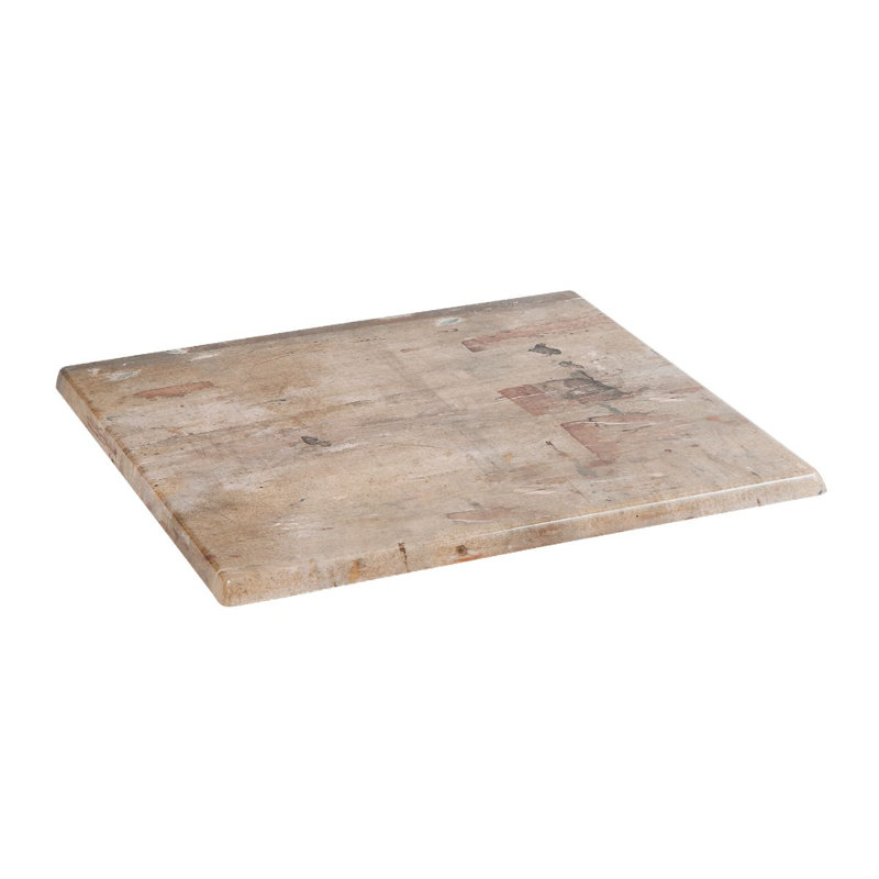 24 po x 24 po, plateau de table à compression moulé, œuvre de peintre, l 24 po x L 24 po