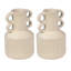 10" Ceramic Decorative Bottle