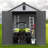 1 6*8Ft Resin Plastic Storage Shed For Backyard Garden Big Spire Tool Storage-119306966