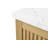 Laval 36" Single Sink Freestanding Bathroom Vanity with Engineered Marble Top-105245167-105245157