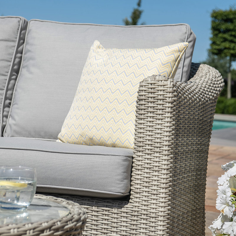 Aajiv 2 Seat Rattan Sofa Set