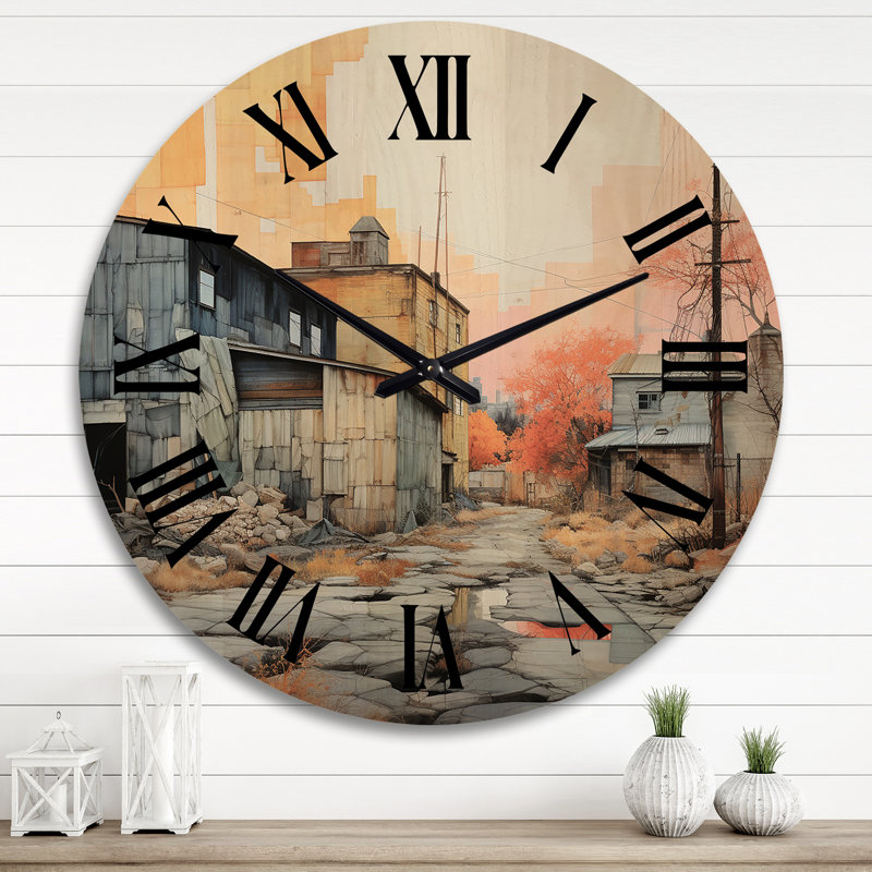 Horloge murale industrielle Ware Warehouse, Très grand