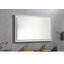Miroir de salle de bain 60 po x 36 po à DEL avec cadre en aluminium, miroir de meuble-lavabo mural, anti-buée, mémoire, 3 couleurs, réglable en continu-1822336218-1822336167